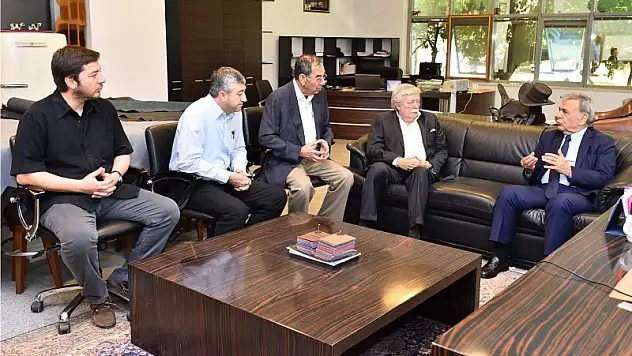 Aziz Başkan’dan “geçmiş olsun” ziyareti