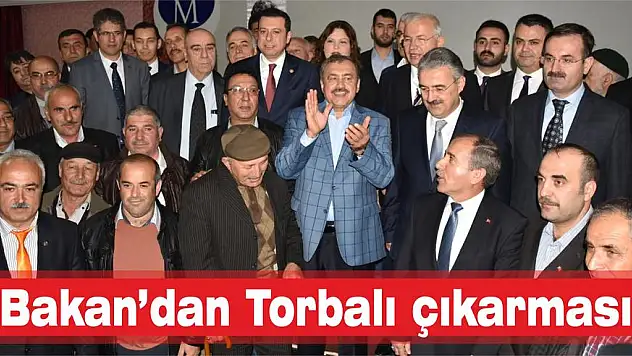 Bakan'dan Torbalı çıkarması