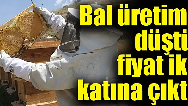 Bal üretimi düştü
