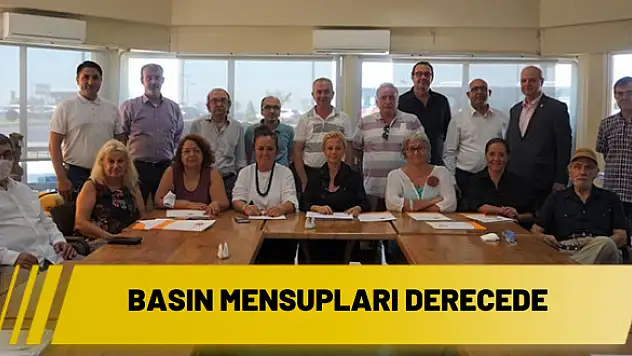 Basın mensupları derecede