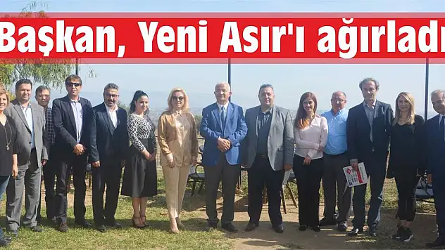 Başkan, Yeni Asır'ı ağırladı