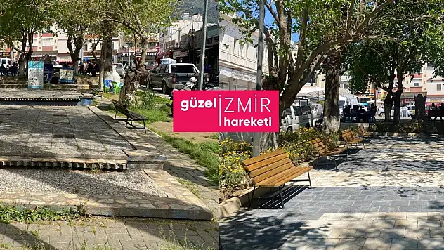 Bayındır Meydanı Güzel İzmir Hareketi ile yenileniyor