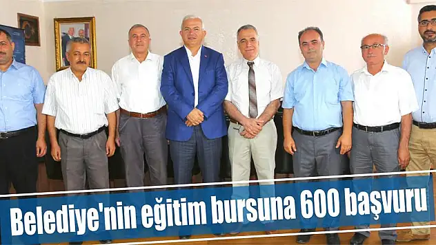 Belediye'nin eğitim bursuna 600 başvuru
