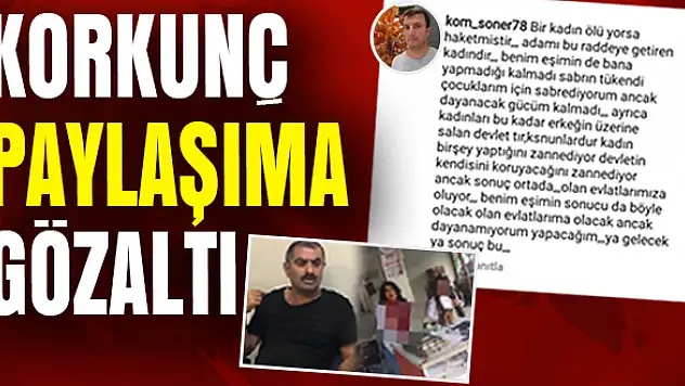 'Benim eşimin sonu da böyle olacak'