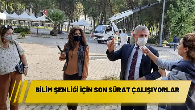 Bilim Şenliği için saatler kaldı