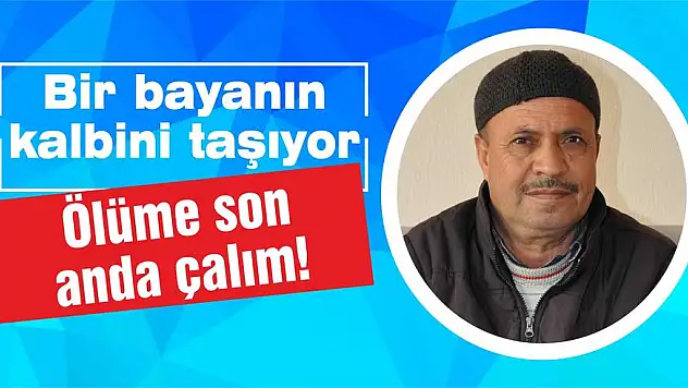 Bir bayanın kalbini taşıyor