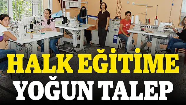 Bir yılda 13 bin kişi eğitim aldı