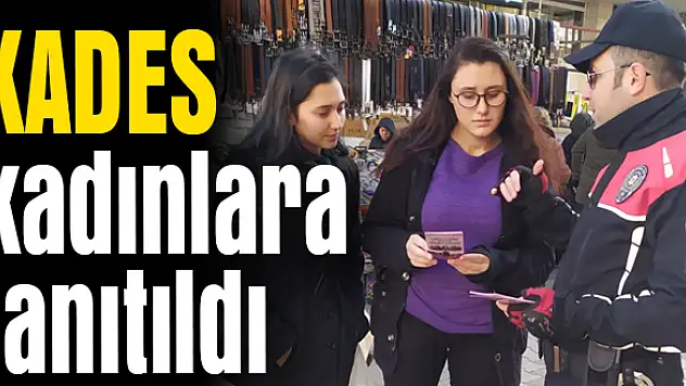 Broşür dağıtıldı