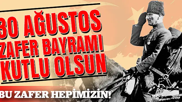 Bu zafer hepimizin!
