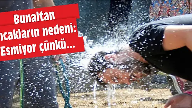 Bunaltan sıcakların nedeni: Esmiyor çünkü…
