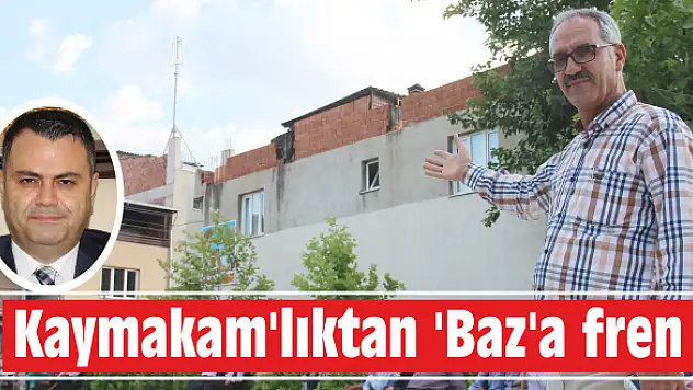 Çalışmalar durduruldu