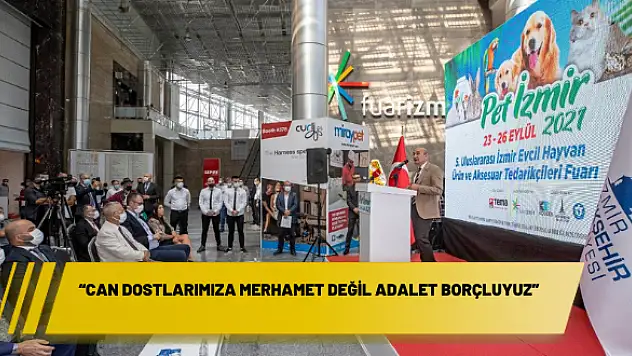 'Can dostlarımıza merhamet değil adalet borçluyuz'