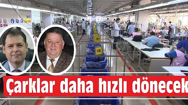 Çarklar daha hızlı dönecek