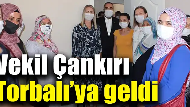 Ceyda Bölünmez Çankırı, Torbalı'da vatandaşlarla buluştu