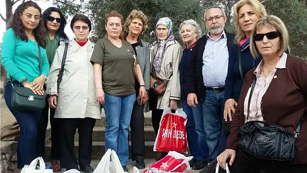 CHP'li kadınlar hayır duası aldı