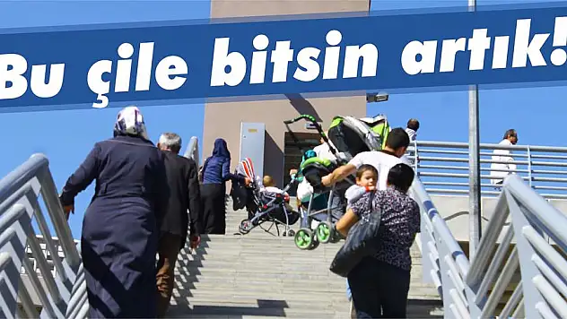 Bu çile bitsin artık!