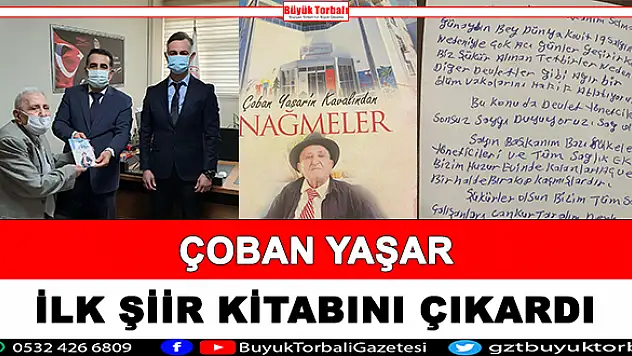 Çoban Yaşar, ilk kitabını çıkardı