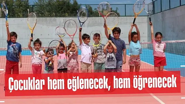Çocuklar bu okulda hem eğlenecek, hem öğrenecek