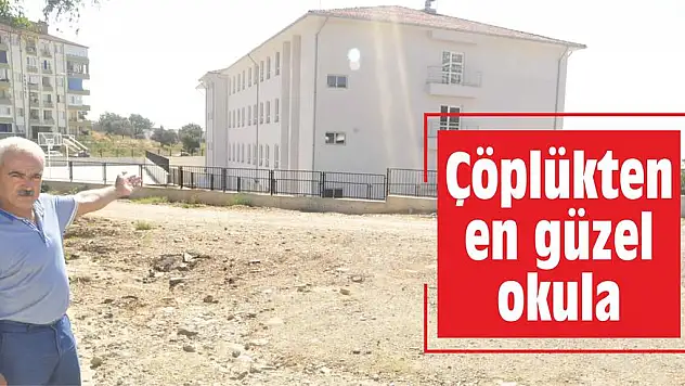 Çöplükten en güzel okula