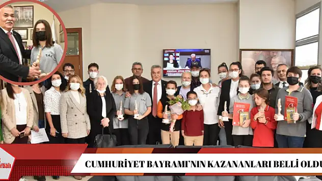 Cumhuriyet Bayramı'nın kazananları belli oldu