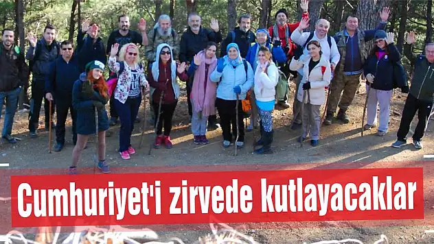 Cumhuriyet'i zirvede kutlayacaklar