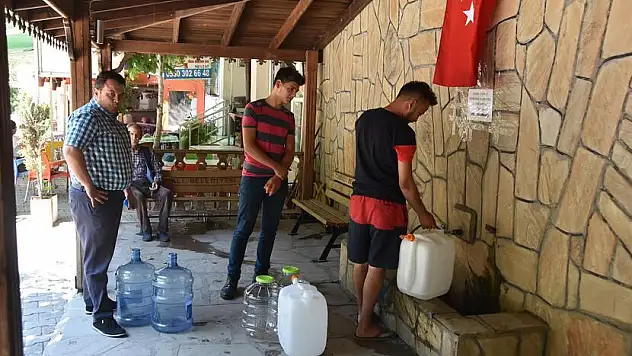 Dağtekke'nin şifalı suyu