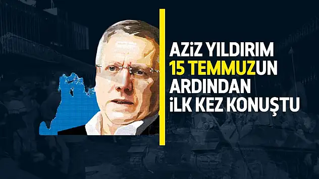 Darbe girişiminin ardından ilk kez konuştu