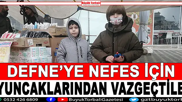 Defne için anlamlı destek