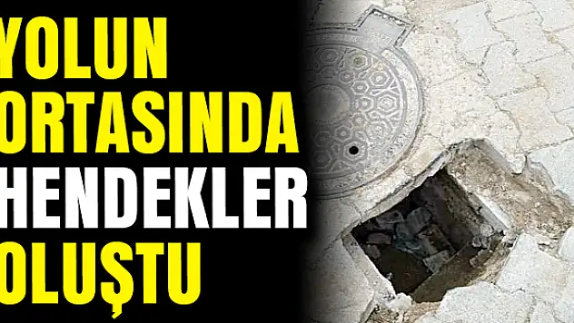 DERİNLİĞİ YAKLAŞIK BİR METRE