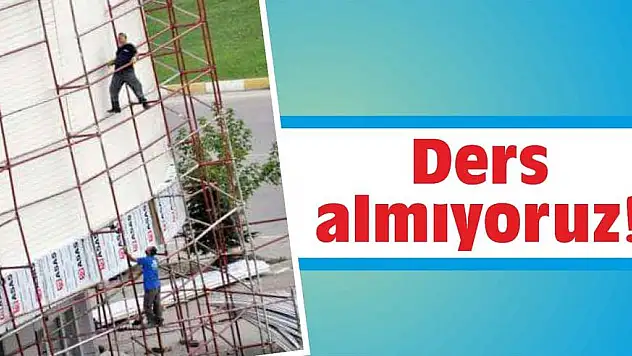 Ders almıyoruz!