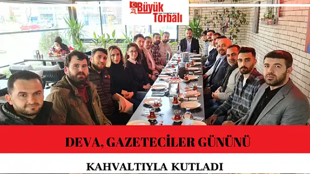 Deva, gazeteciler gününü kahvaltıyla kutladı