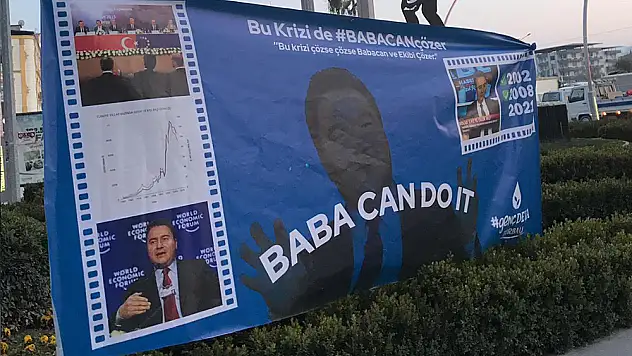 DEVA Torbalı Gençlik'ten dikkat çeken pankart