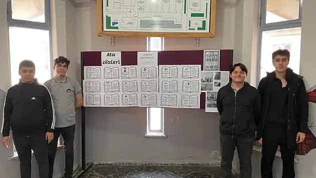 DİLİMİZİN ZENGİNLİĞİ ATASÖZLERİMİZLE ANLATILDI