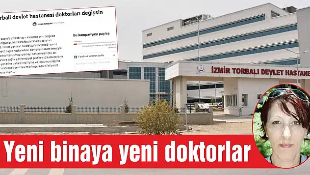 'Doktorlar değişsin' diye kampanya başlattı