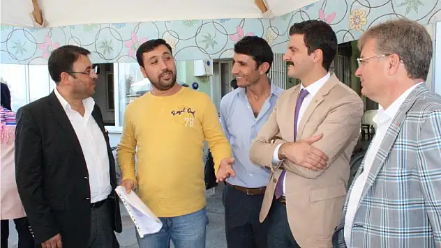 Dolmuşçuları dinlediler