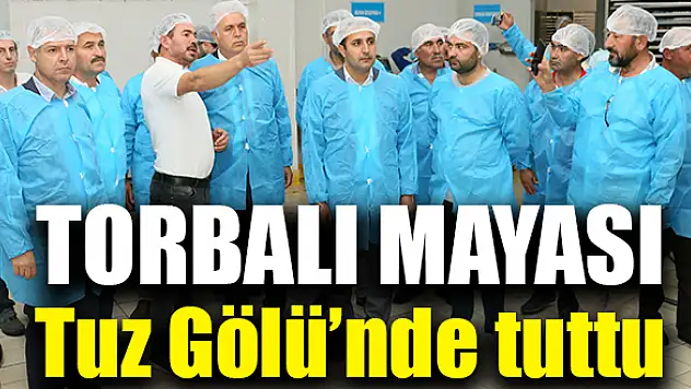 Domates artık Tuz Gölü'nde kuruyacak