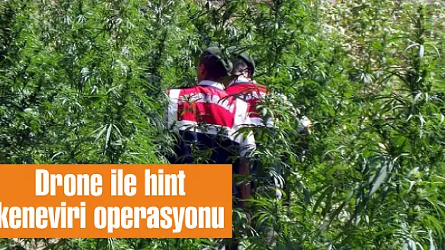 Drone ile hint keneviri operasyonu