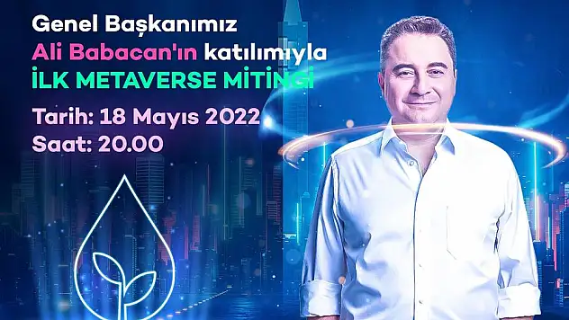 Dünya'nın ilk metaverse mitingine Torbalı'dan yüzler katılacak