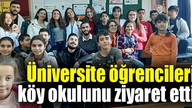 Ege Üniversitesi Öğrenci Toplululuğu, Dirmil İlkokulunu ziyaret etti