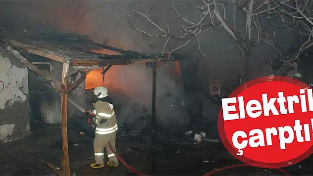 Elektrik çarptı!