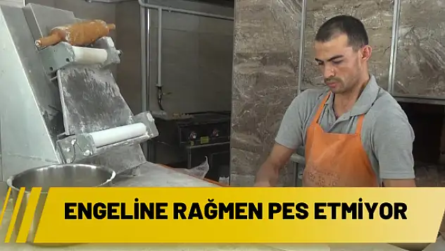 Engeline rağmen pes etmiyor
