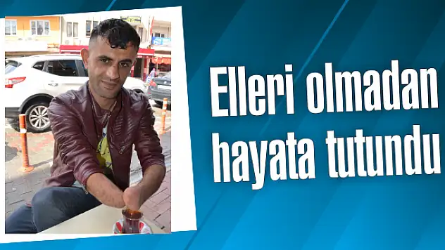 Engelinin hayatını etkilemesine izin vermedi