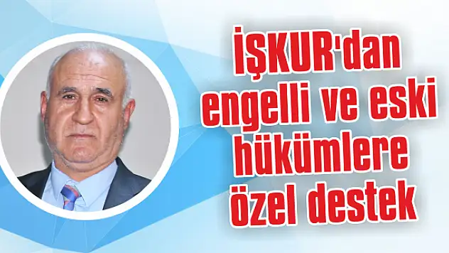 Engelli veya eski hükümlülere hibe