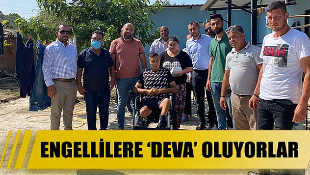 Engellilere 'deva' oluyorlar