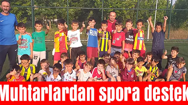 Futbol eğitimi veriliyor