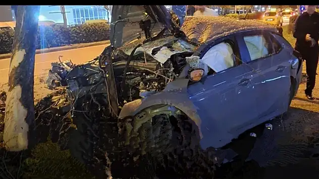 Gaziemir'de trafik kazası