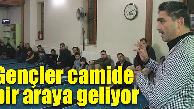 “Gençlerle Camideyiz” projesi başladı