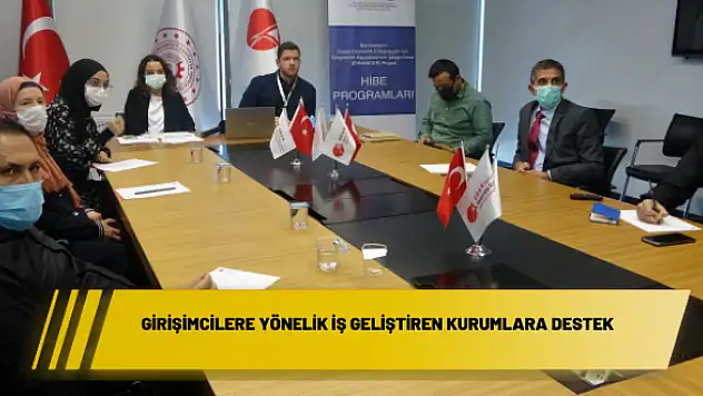 Girişimcilere yönelik iş geliştiren kurumlara destek