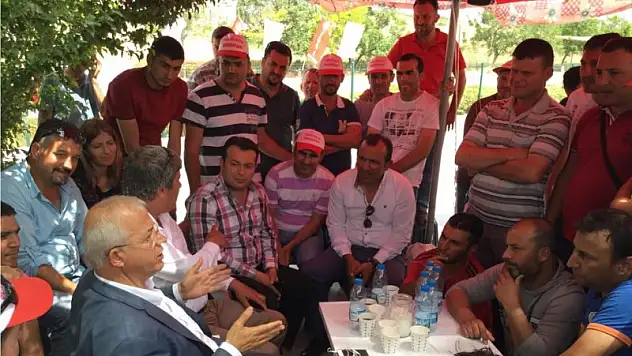 Grev yerini mutluluğa bıraktı