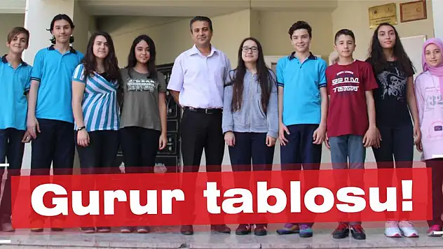 Gurur tablosu!